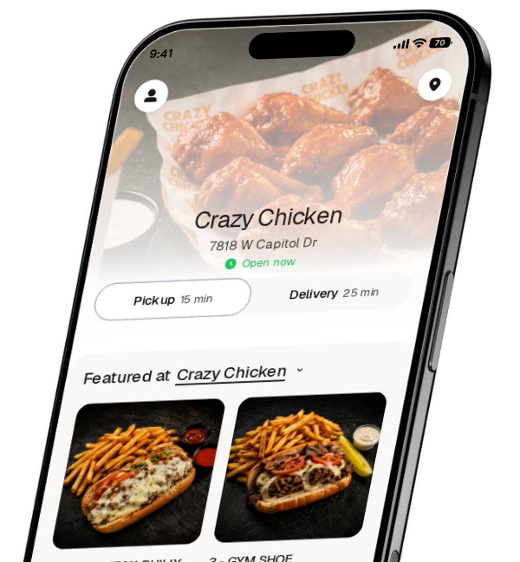 Crazy Chicken app preview