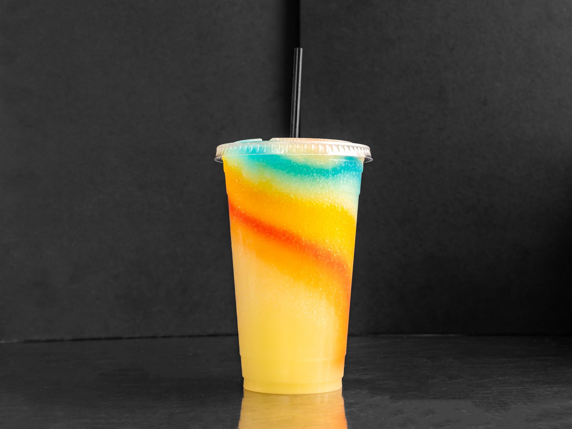 Cool down with a frozen lemonade slushy