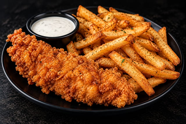 1 Chicken Tender W/F.