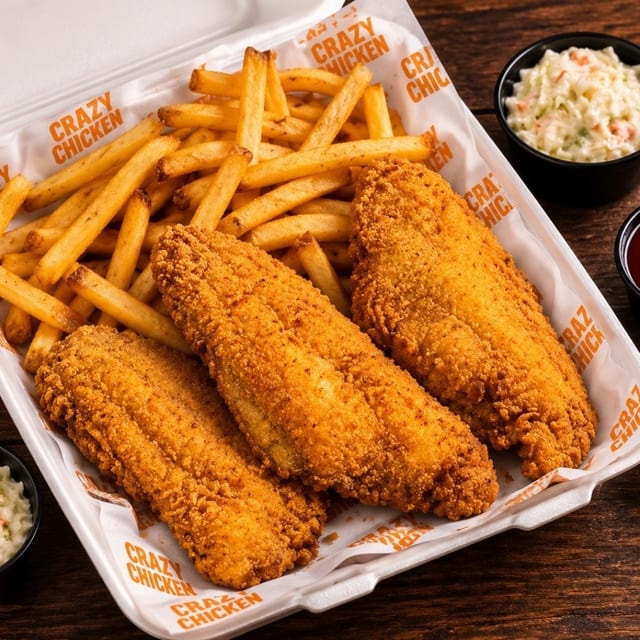 Catfish Fillet Basket.